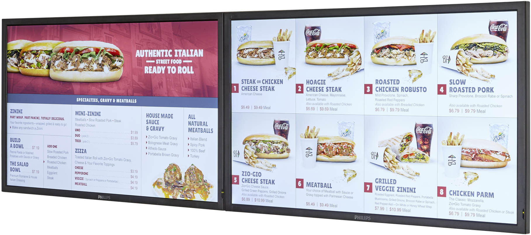 Digital Menu Boards - Digital Menu Display Board Clipart (1920x1077), Png Download