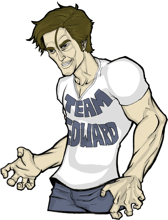 Twilight-serie Hintergrund Probably With Anime Called - Cartoon Clipart (625x764), Png Download