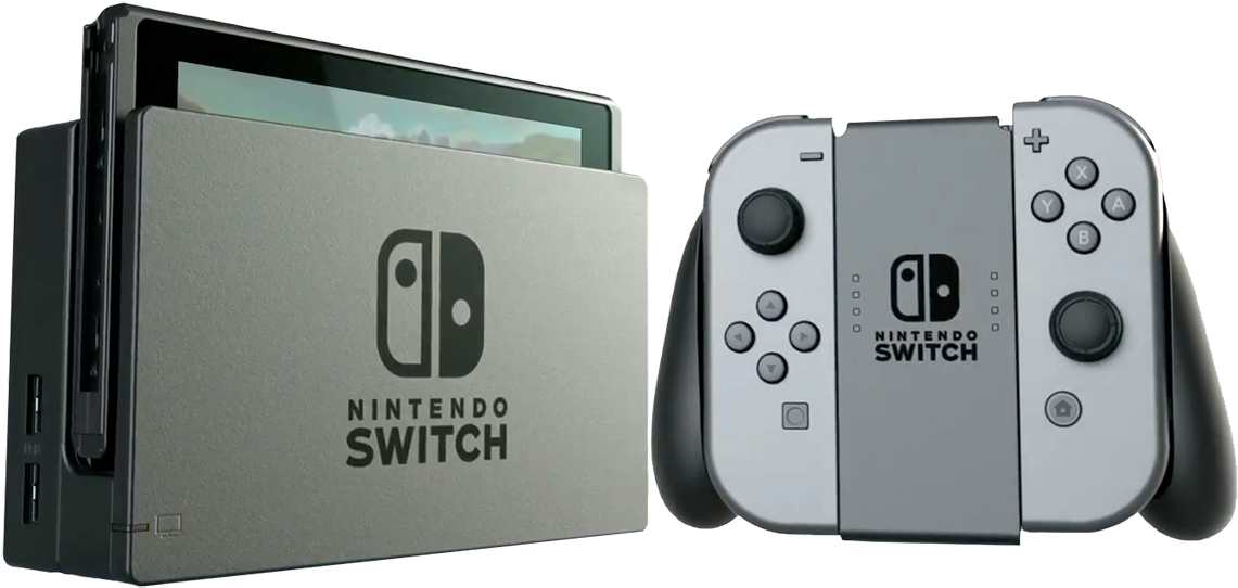 Nintendo Switch Png - Art Of Nintendo Switch Clipart (1200x603), Png Download