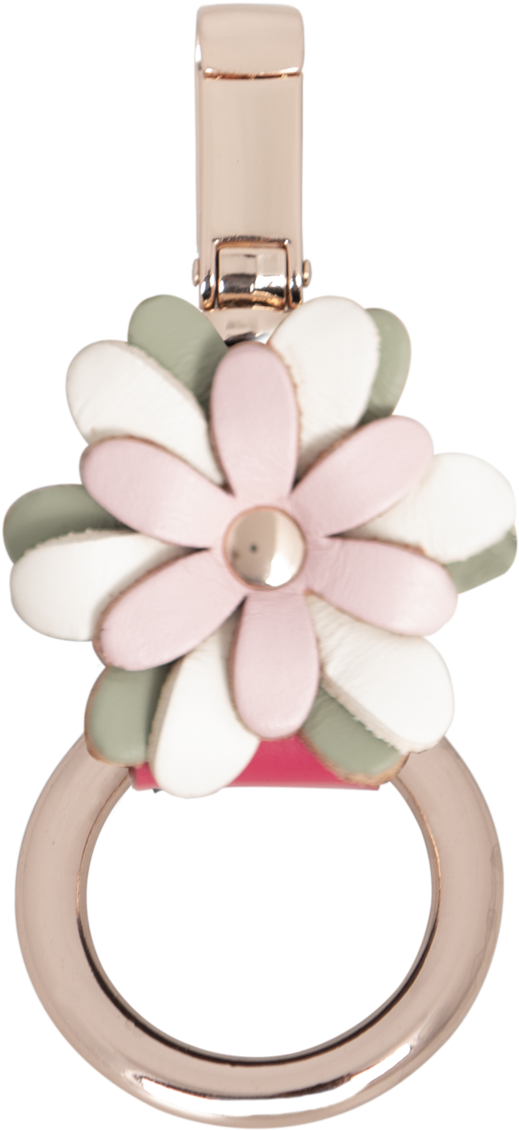 Key Chain Flower Ring - Locket Clipart (2500x2500), Png Download