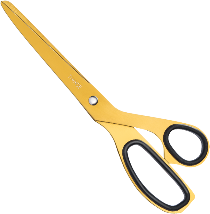 Gold 8 Inch Vintage Scissors - Scissors Clipart (800x800), Png Download