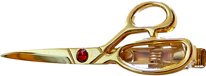 領帶夾 - Scissors Clipart (800x500), Png Download