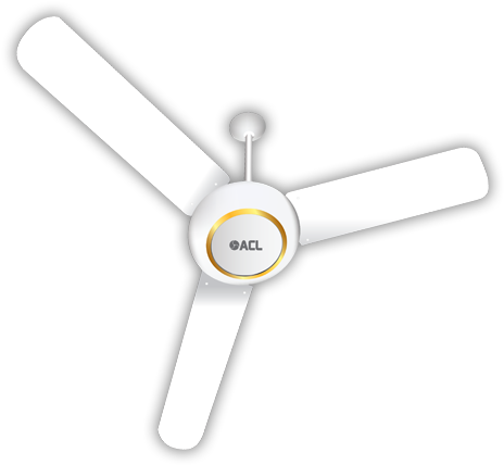 Aluminium Blade Fan - Acl Fans Clipart (800x466), Png Download