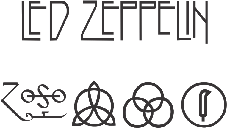 Led Zeppelin No Background Clipart (1200x630), Png Download