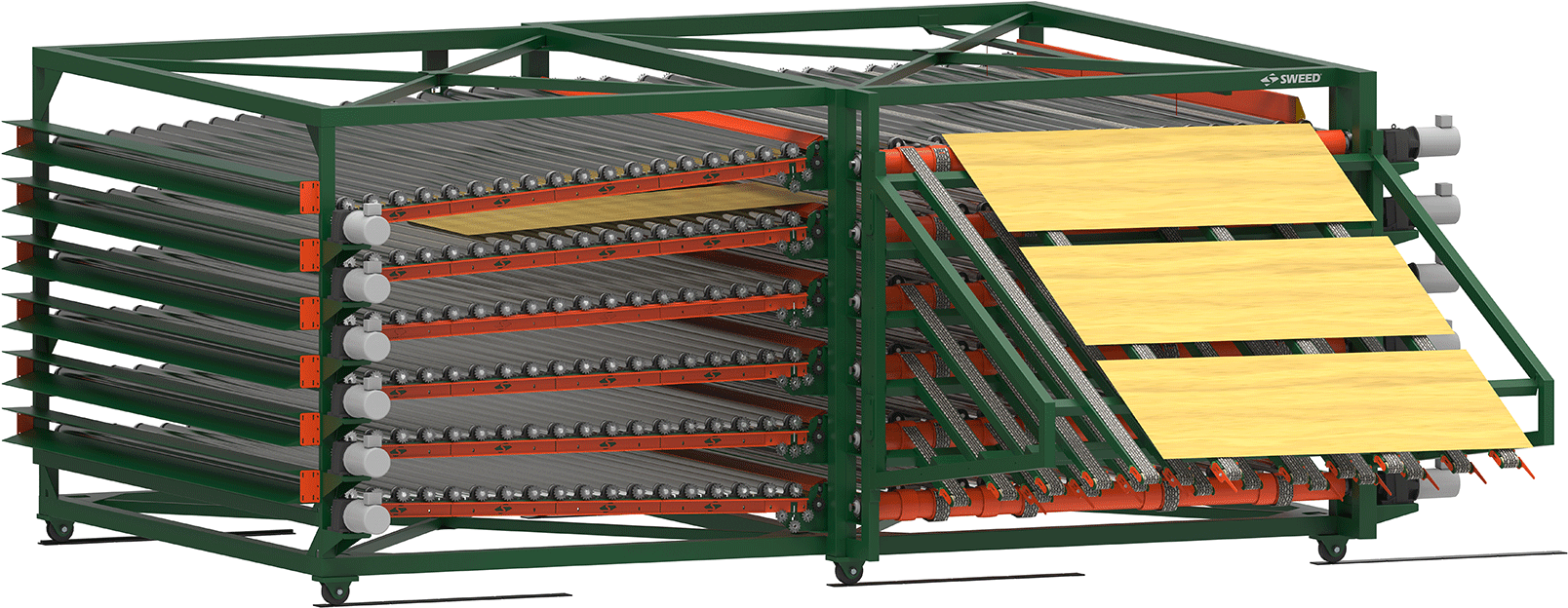 Right-angle Unloader - Plywood Clipart (1800x750), Png Download