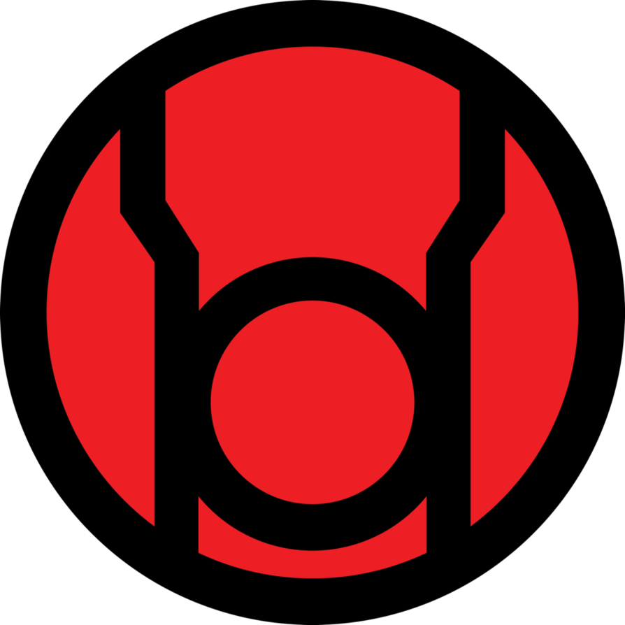 Red Lantern Logo Png - Red Lantern Corps Emblem Clipart (894x894), Png Download