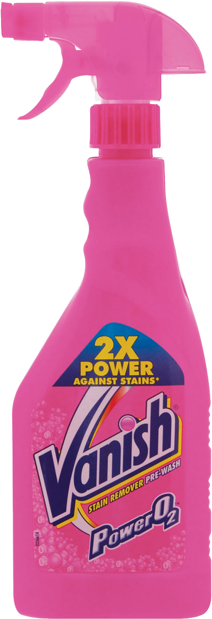 Vanish Power O2 Pre-wash Trigger 500ml - Oxygen Bleach South Africa Clipart (1500x1500), Png Download