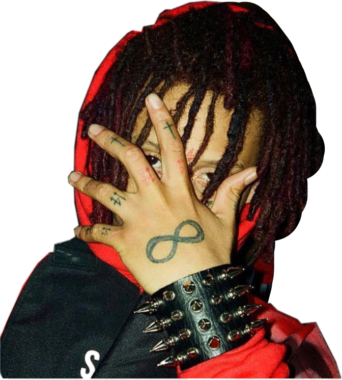 Trippieredd Sticker Rapper Rap Sad Depressing Freetoedi - Trippie Redd ...