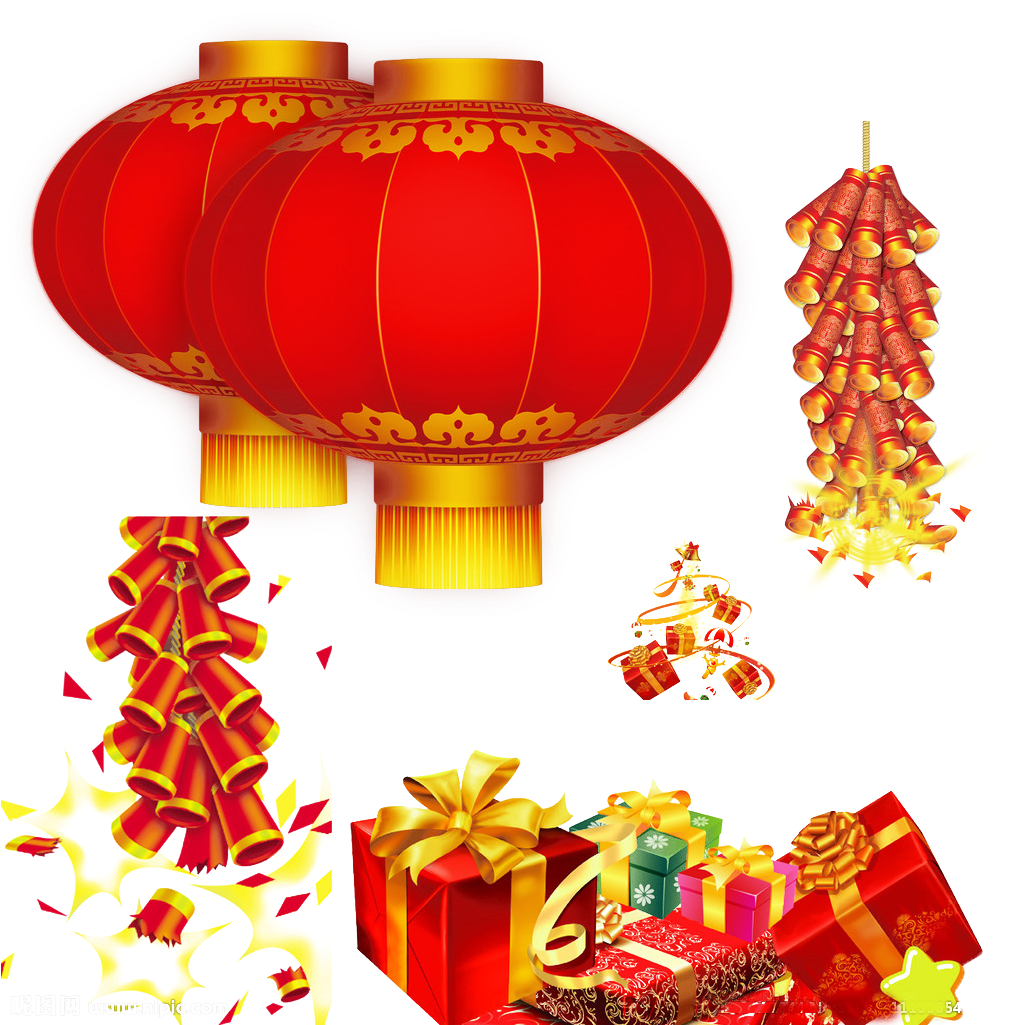 Ornament Transparent Chinese New Year - Transparent Png Chinese New Year Clipart (1024x1024), Png Download