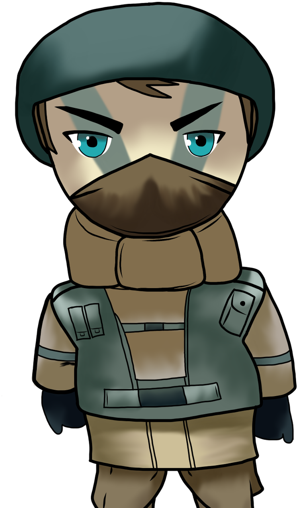 #r6sdoodles Hashtag On Twitter - Cartoon Clipart (800x1200), Png Download