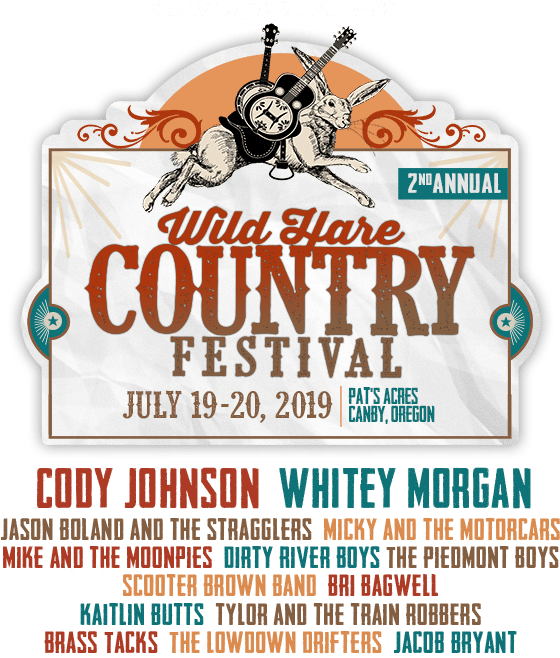 2019 Wild Hare Country Festival @ Pat's Acres Racing - Poster Clipart (625x717), Png Download