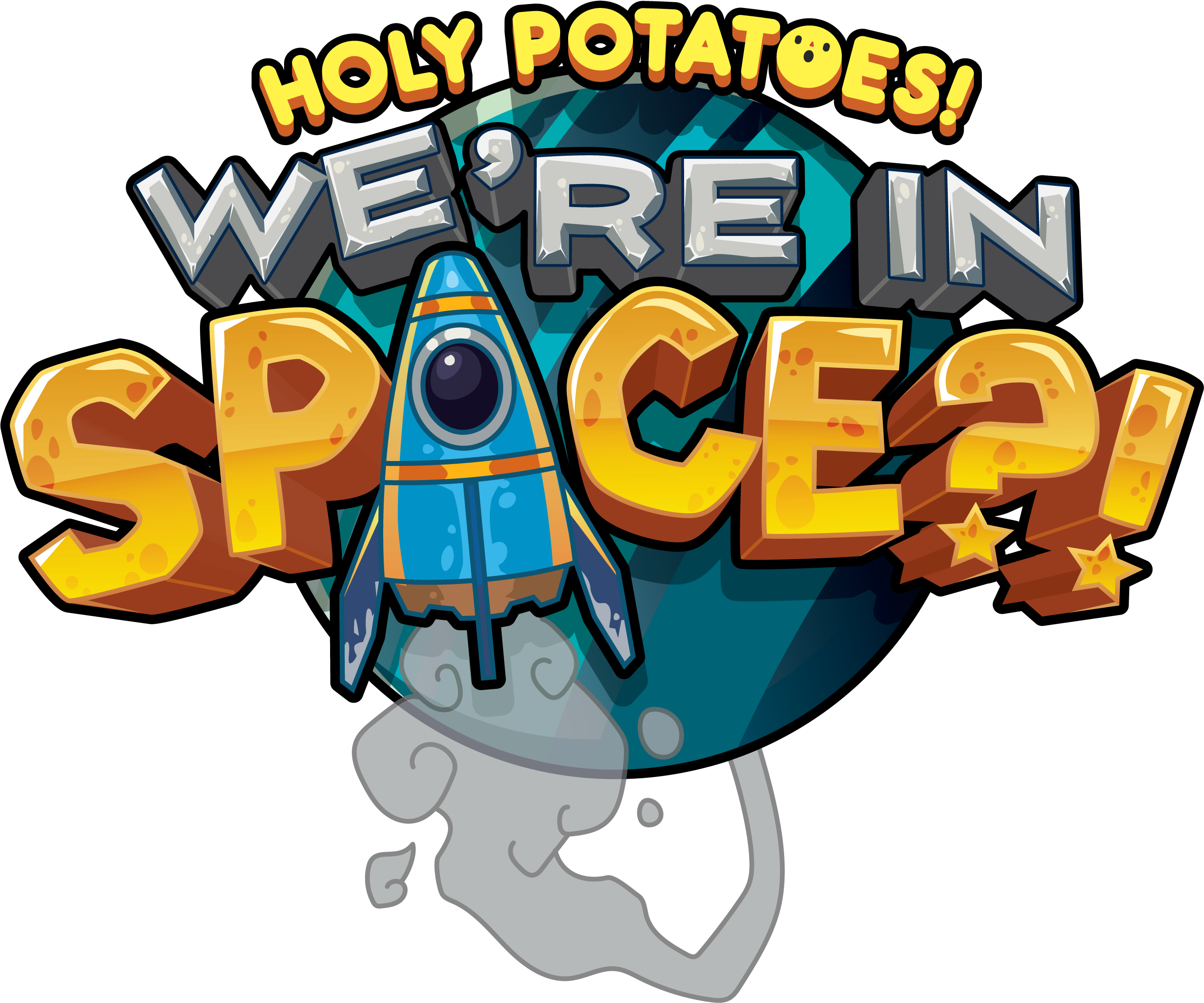 Rising Star Games And Daylight Studios Enter Into Publishing - Holy Potatoes Were In Space Clipart (3000x2492), Png Download