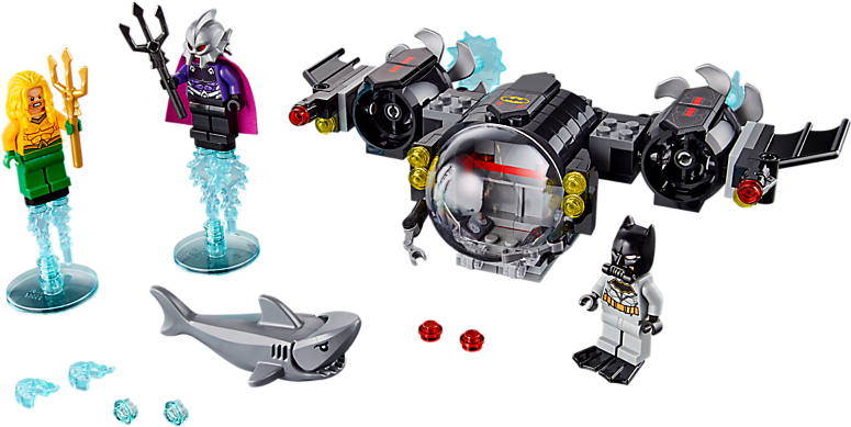 Batman™ Batsub And The Underwater Clash - Lego 76116 Clipart (800x600), Png Download