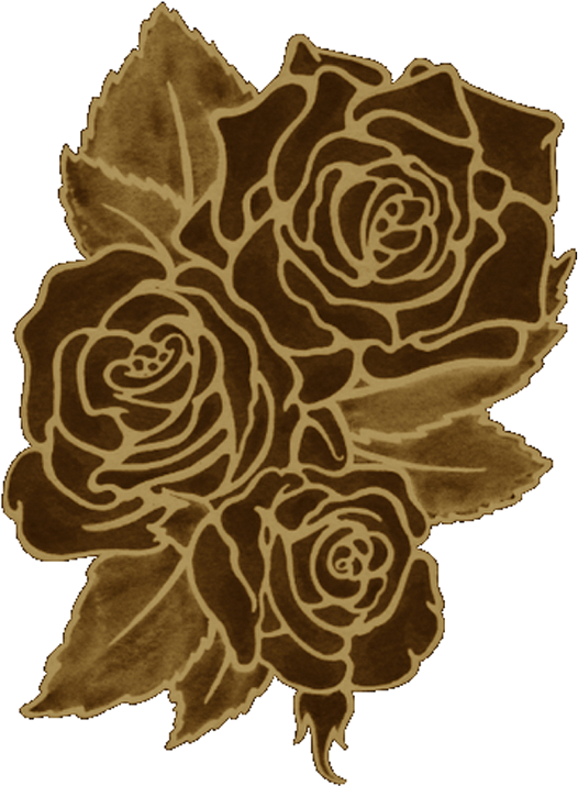 Garden Roses Clipart (1200x1200), Png Download