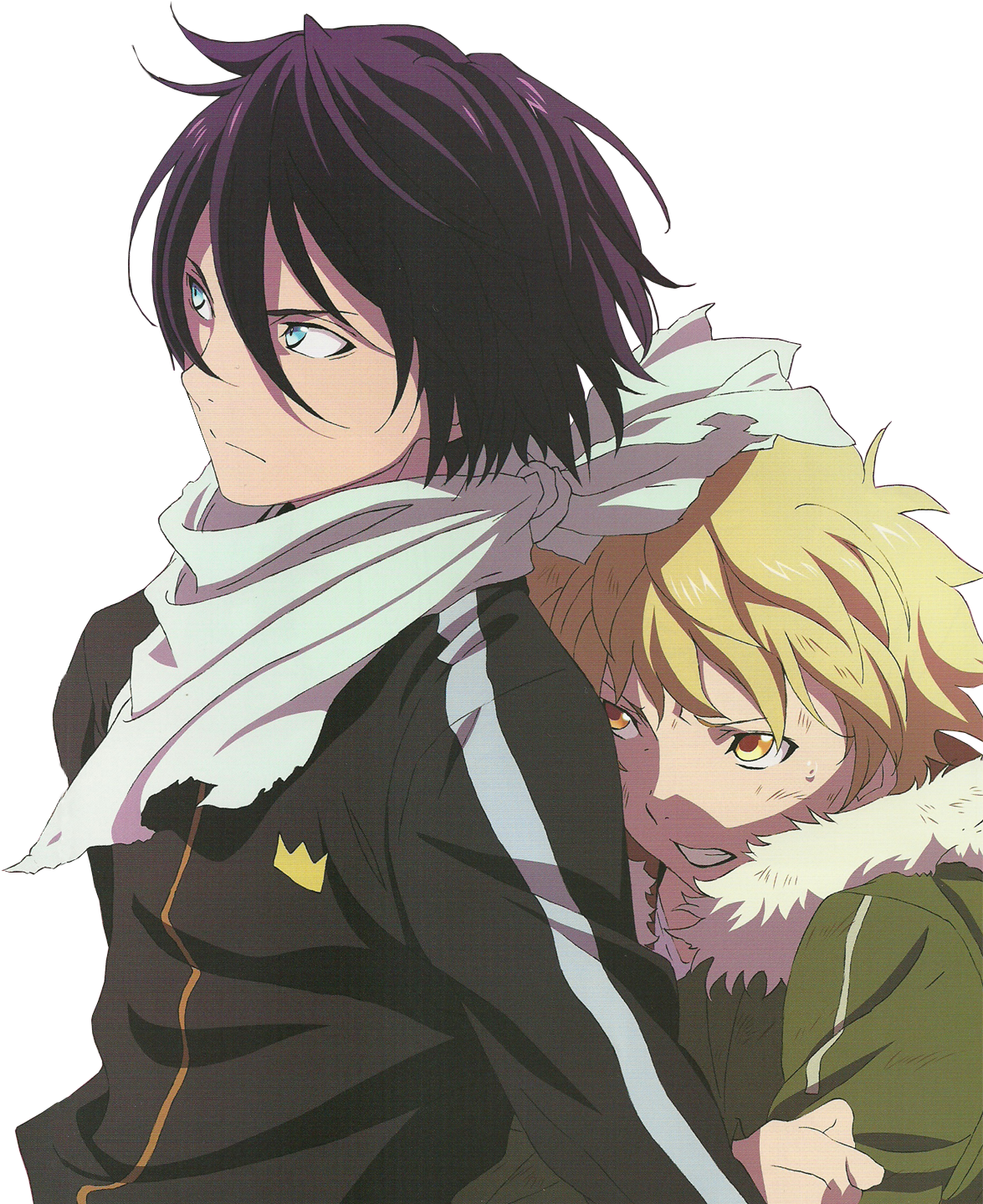 Noragami Yato And Yukine Render By Megableachy Yato - Yukine And Yato Clipart (1184x1450), Png Download