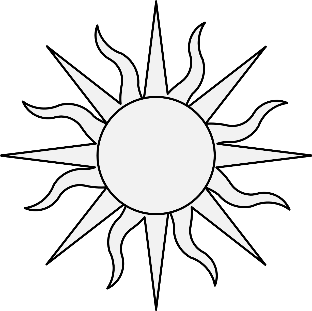 Details, Png - Heraldic Sun Clipart (1237x1237), Png Download