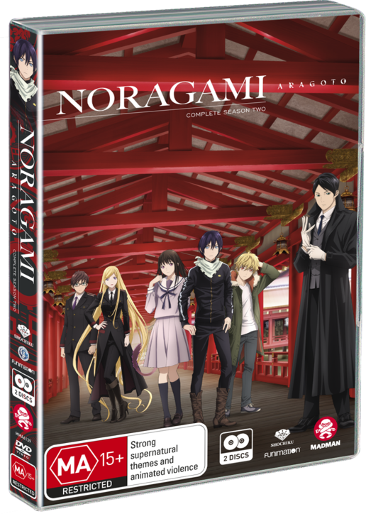 Noragami Aragoto Complete Season - Noragami Dvd Season 2 Clipart (516x724), Png Download
