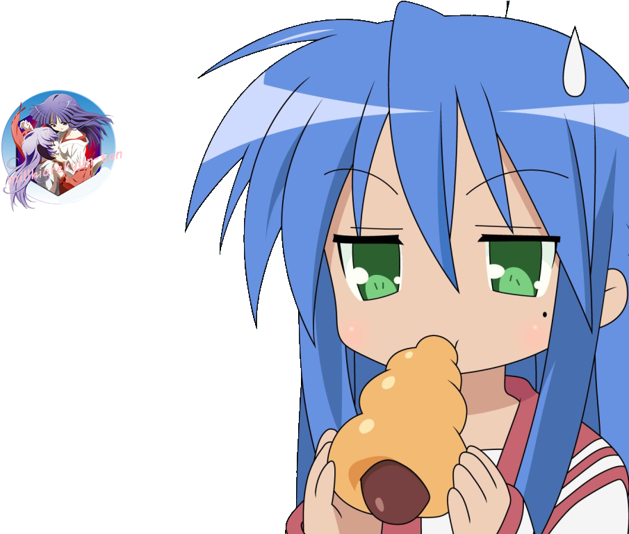 Png - Lucky Star Konata Clipart (1024x768), Png Download