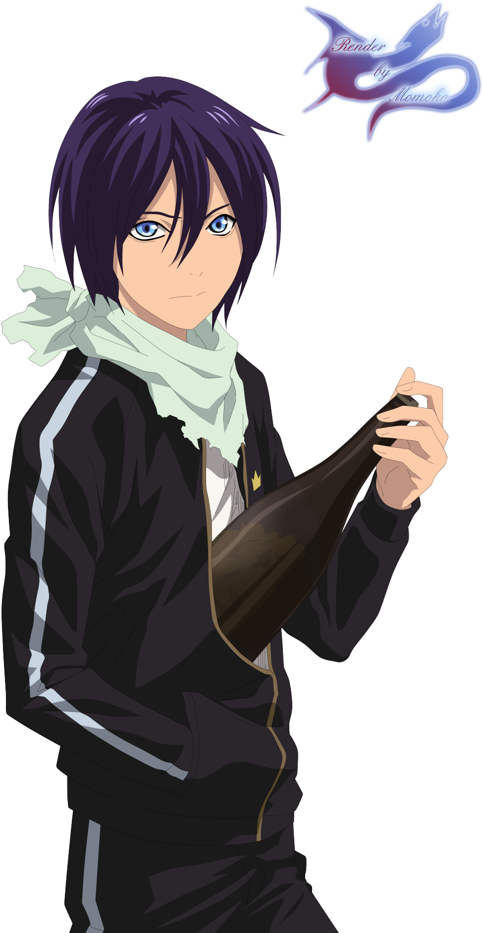 Noragami Yato Render - Anime Noragami Yato Png Clipart (1099x1920), Png Download