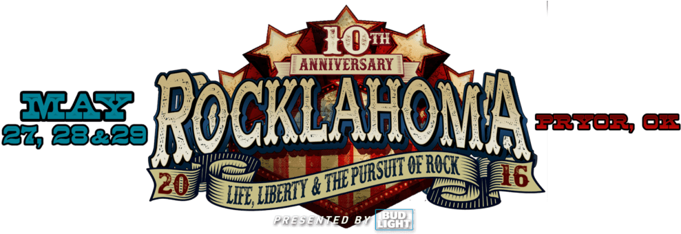 Rocklahoma Logo - Label Clipart (1024x341), Png Download