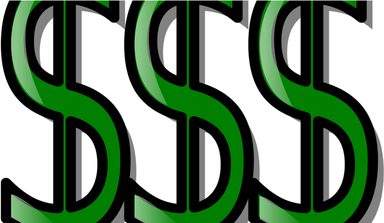 Courtesy - Clip Art Money Signs - Png Download (958x438), Png Download