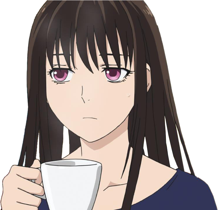 View Samegoogleiqdbsaucenao 1448647087417 , - Face Girl Coffee Anime Clipart (816x720), Png Download