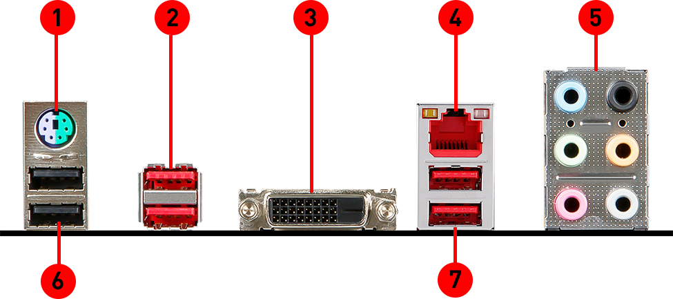 Connectivity - Msi B150m Night Elf Clipart (975x433), Png Download