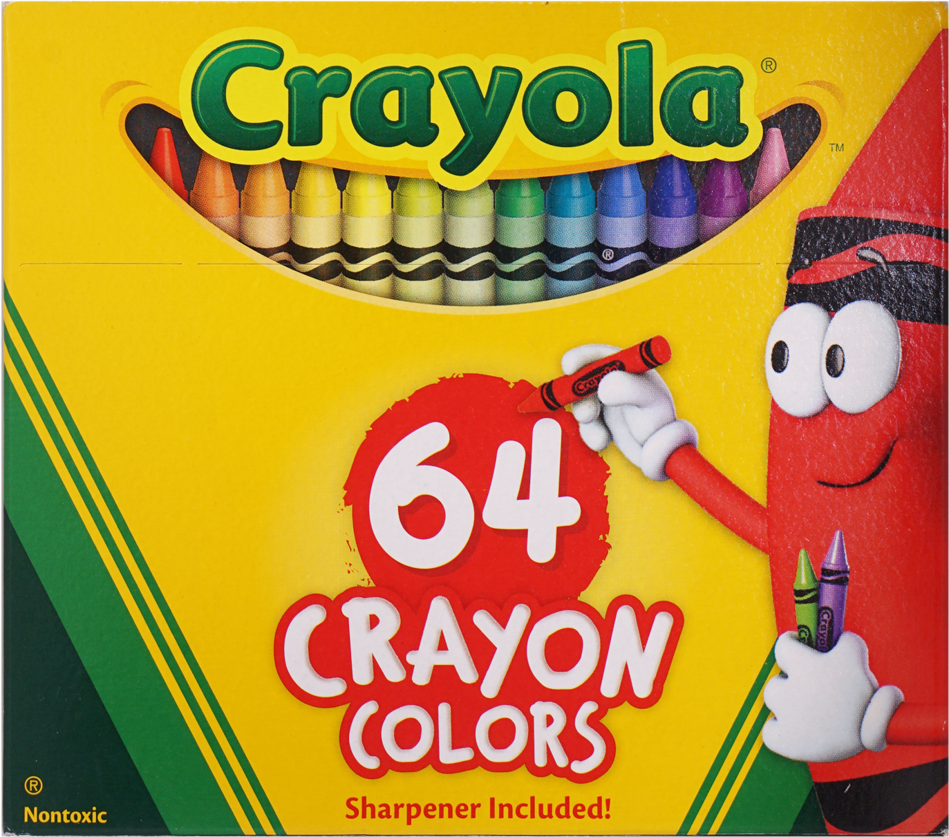Crayola Crayons - Cartoon Clipart (1600x1600), Png Download