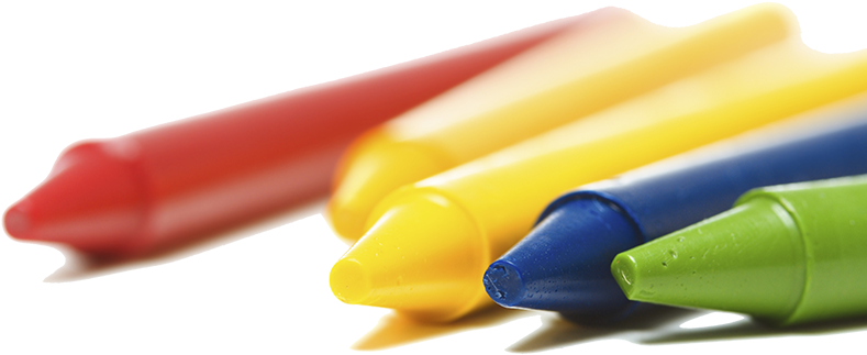 Kids - Colouring Crayons Clipart (800x600), Png Download