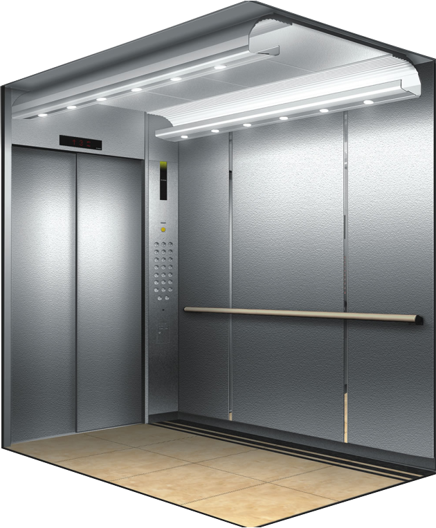 Elevator Cabins - Elevator Cabin Clipart (630x763), Png Download