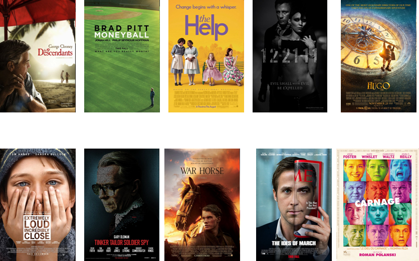 Best Adapted Screenplay - Movie Poster Clipart (836x520), Png Download