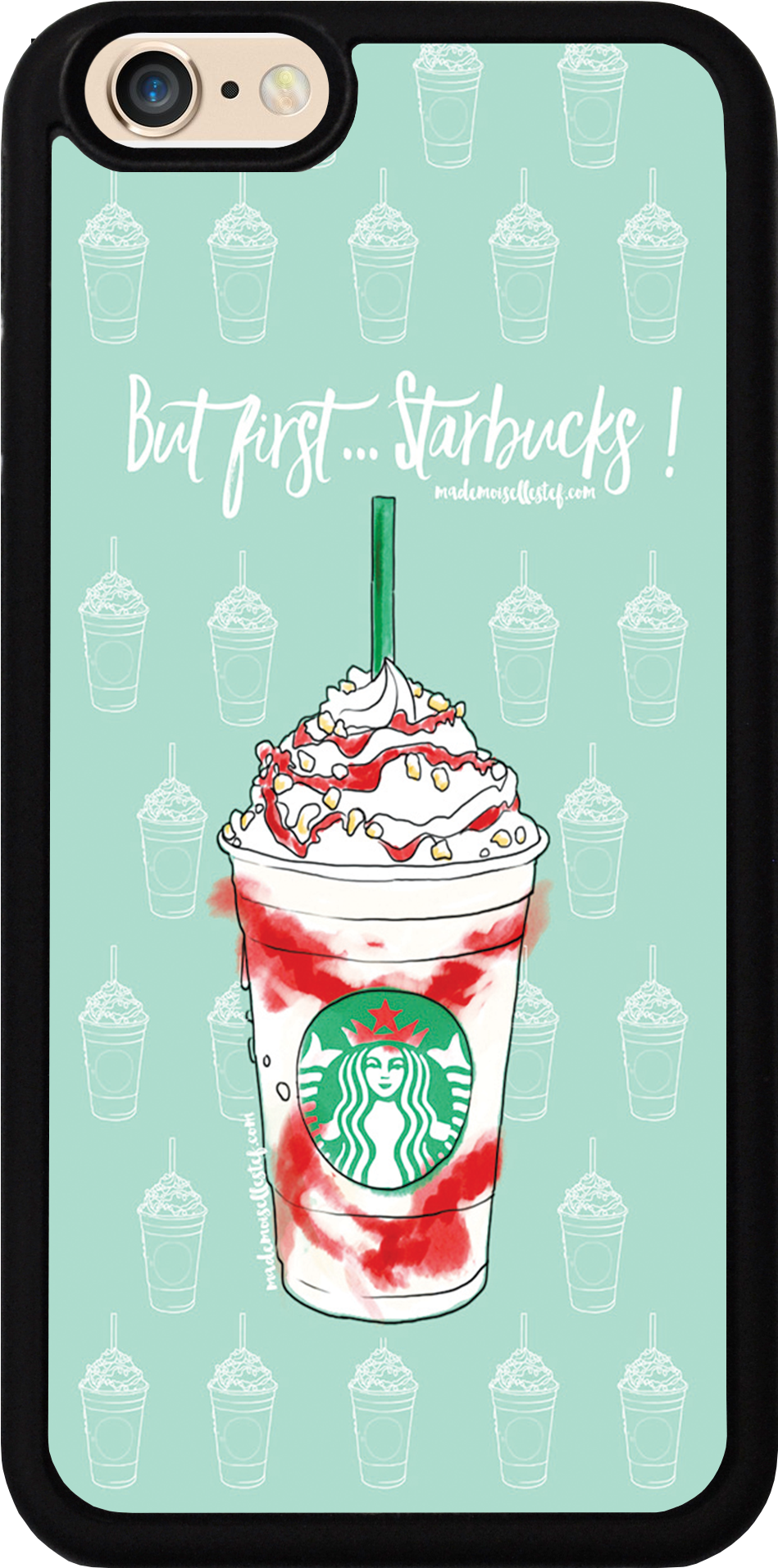 Starbucks Case - Iphone Starbucks Clipart (1141x2028), Png Download