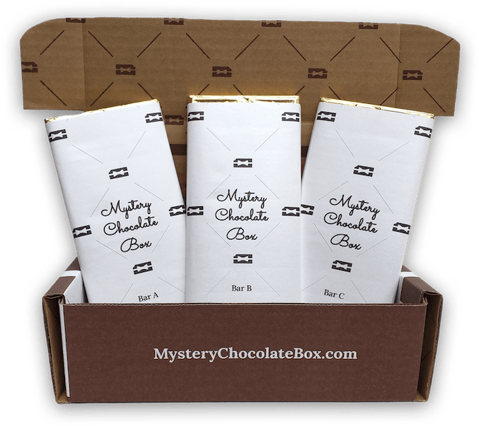 Mystery Chocolate Box Is A Brand New Experience That - Paper Bag Clipart (677x603), Png Download