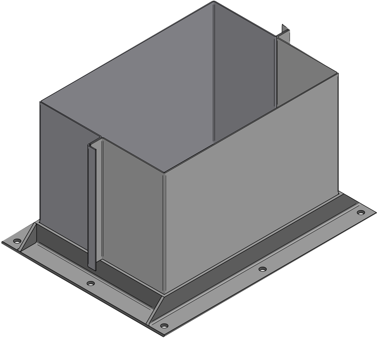 Honeyville Utilizes Ten 90° Bends - Wood Clipart (1202x1080), Png Download