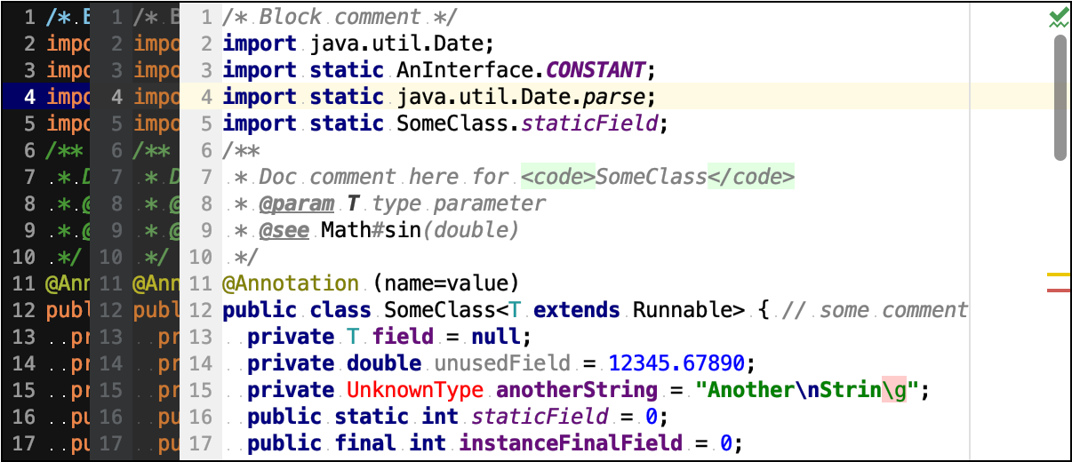 Default Color Schemes For Java - Intellij Color Schemes Clipart - Large ...