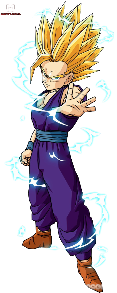Http - //i688 - Photobucket - 2009/dragonball - Z/1 - Dragon Ball Super Gohan Ssj2 Clipart (431x1022), Png Download