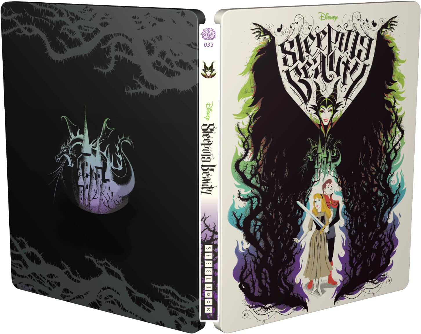 Sleeping Beauty Mondo Steelbook Clipart (1480x1192), Png Download