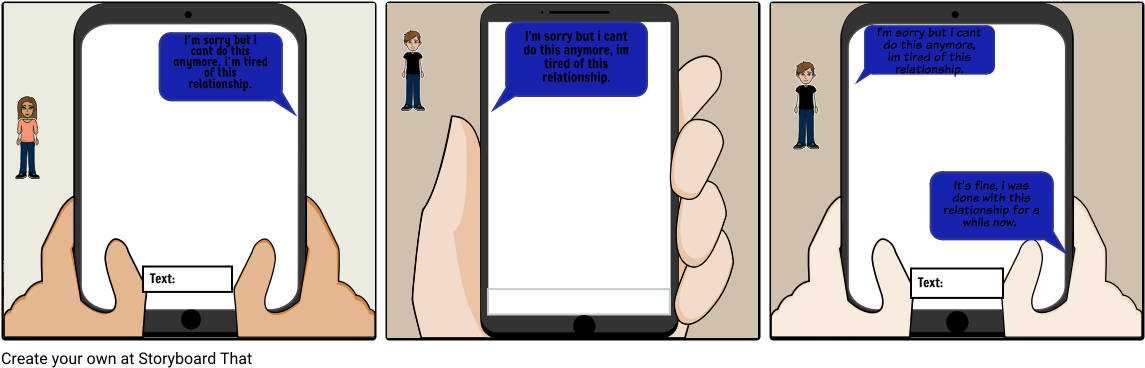Breakup - Cartoon Clipart (1164x385), Png Download