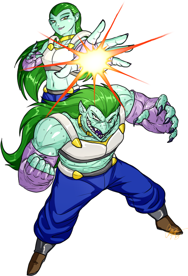 Download Toomel Image - Dragon Ball Fusions Alien Clipart (861x976), Png Download