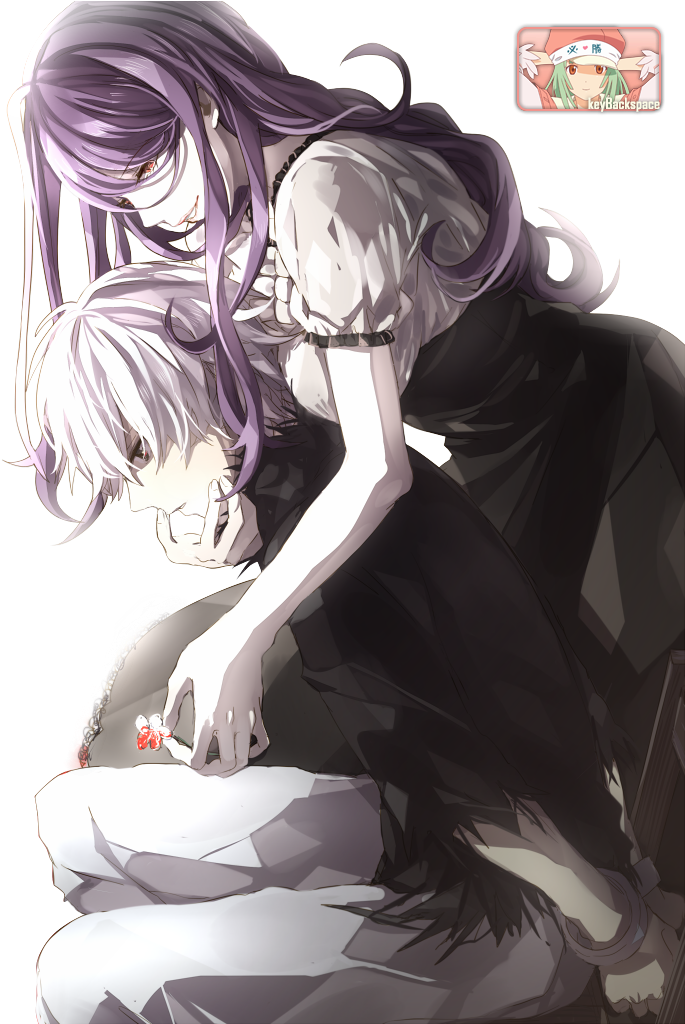 Tokio Ghoul Kaneki, Tokyo Ghoul, Chibi - Tokyo Ghoul Kaneki And Rize Png Clipart (685x1024), Png Download