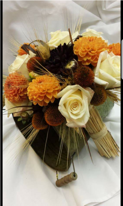 Rustic Fall Bouquet - Bouquet Clipart (600x674), Png Download