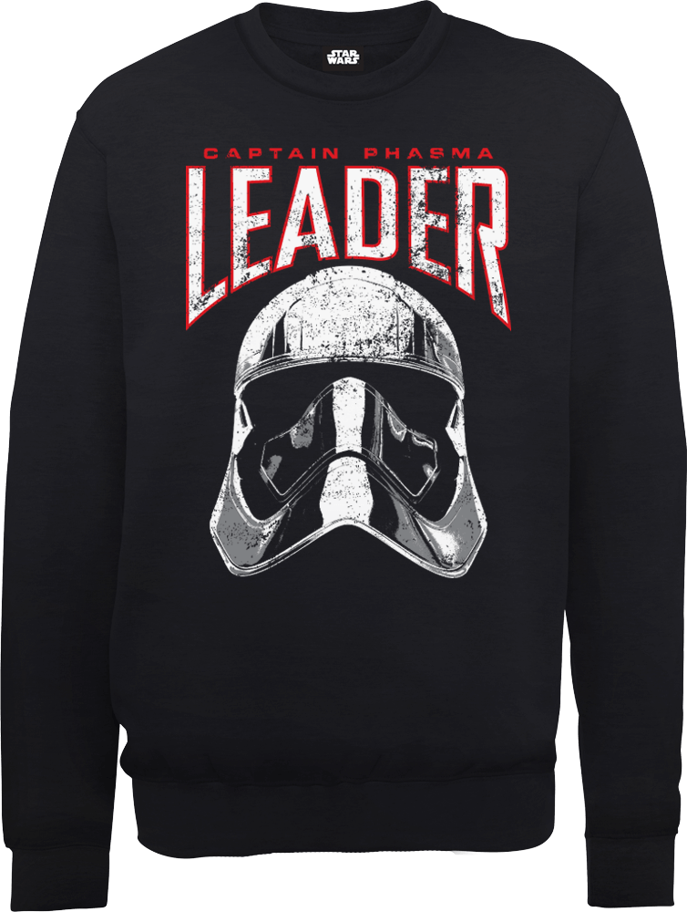 Star Wars The Last Jedi Captain Phasma Men's Black - Sweatshirt Clipart (754x1000), Png Download