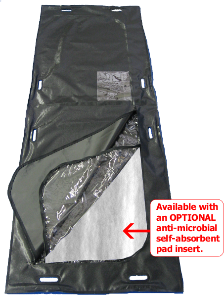 Biovu Heavy-duty Wmd Body Bag Padded - Body Bags Clipart (600x600), Png Download