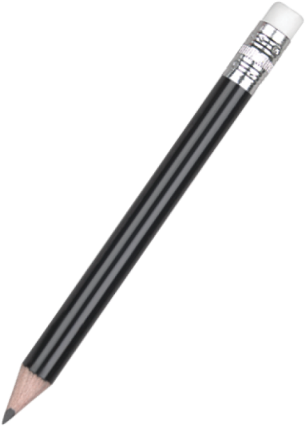 Golf Pencil - Black - Best Pen Clipart (600x600), Png Download