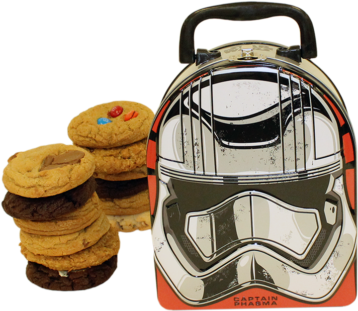 Lunch Box - Captain Phasma - Sandwich Cookies Clipart (785x620), Png Download