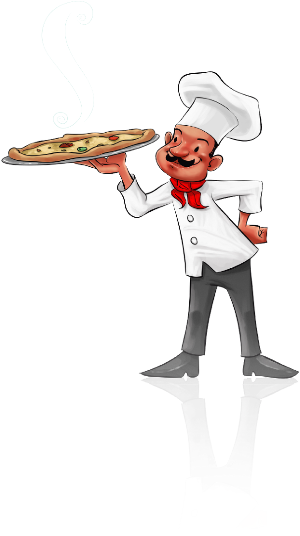 Giuseppe's Ny Pizza Pasta Express Is A Family-owned - Pastry Chef Clipart (609x1094), Png Download