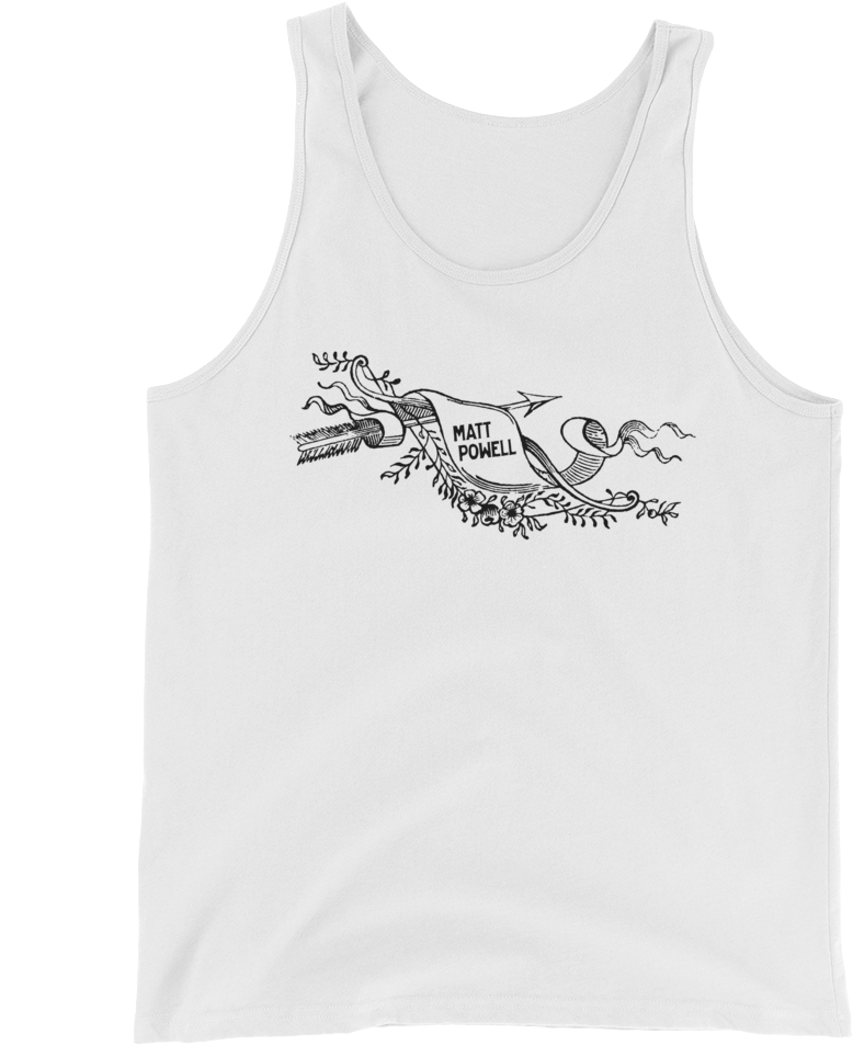 Black Scroll Tank - Active Tank Clipart (1000x1000), Png Download