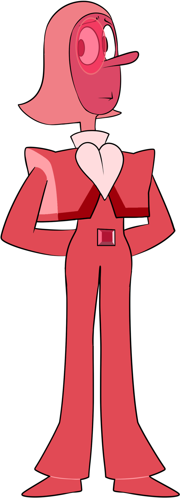 Red Diamonds Zircon - Steven Universe Red Zircon Clipart (1031x1920), Png Download