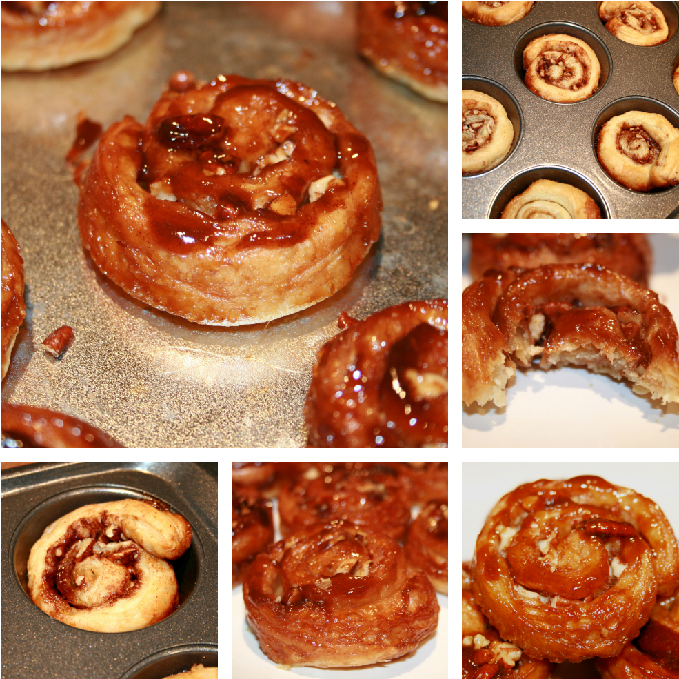 Puff Pastry Cinnamon Rolls Recipe Adapted From The - Sticky Bun Clipart (1024x1024), Png Download