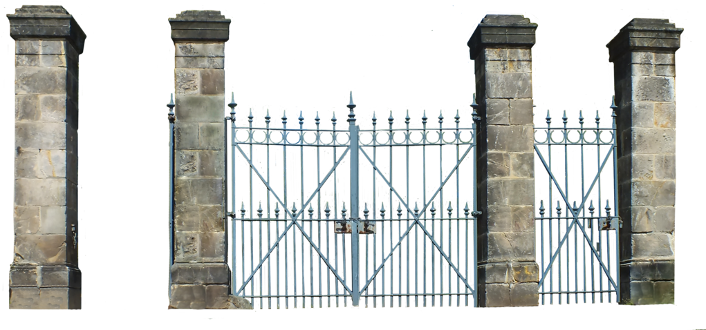 Go To Image - Old Gate Png Clipart (1024x510), Png Download